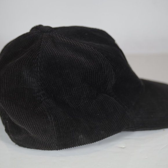 Retro VTG 90s Official American Needle San Jose Sharks Corduroy Snapback Hat - Picture 6 of 9